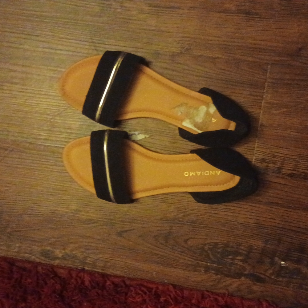 Black sandals